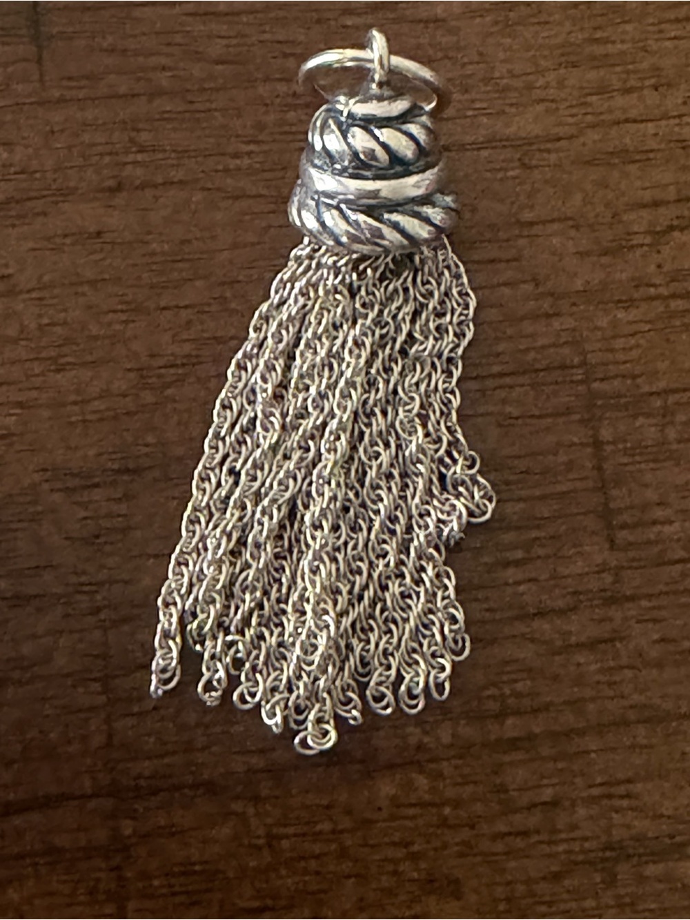 Grace & Heart G&H ELIXIR Jewelry Charm Pendant .925 SS Tassel 1 1/2” P1909